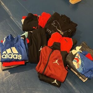 Boys NIKE/UA/PUMA/ADIDAS sports bundle